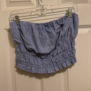 Adorable Abercrombie and Fitch periwinkle tube top